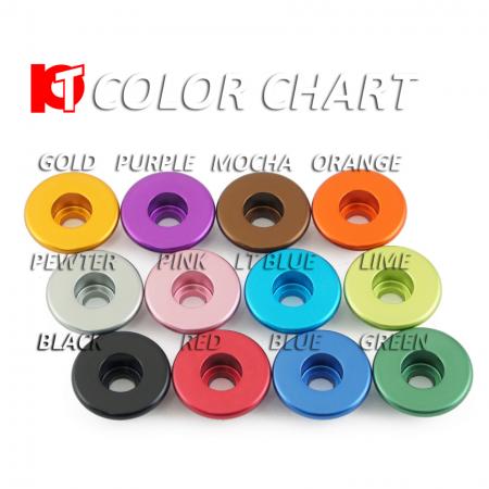 Anodizing color options
